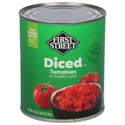 First Street Diced Tomatoes