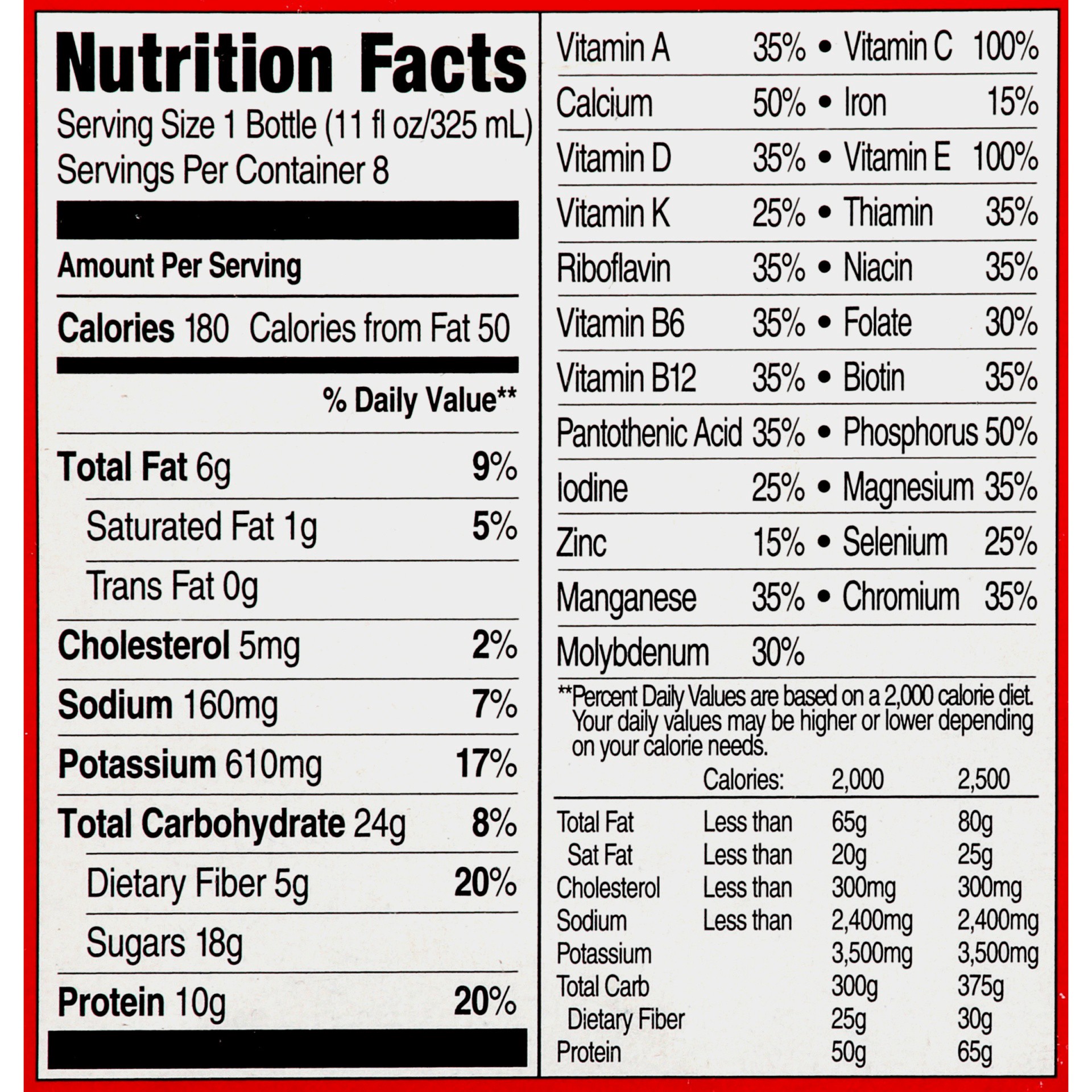 slide 8 of 9, SlimFast Advanced Nutrition Creamy Chocolate Meal Replacement Shake 8 - 11 fl oz Bottles, 8 ct