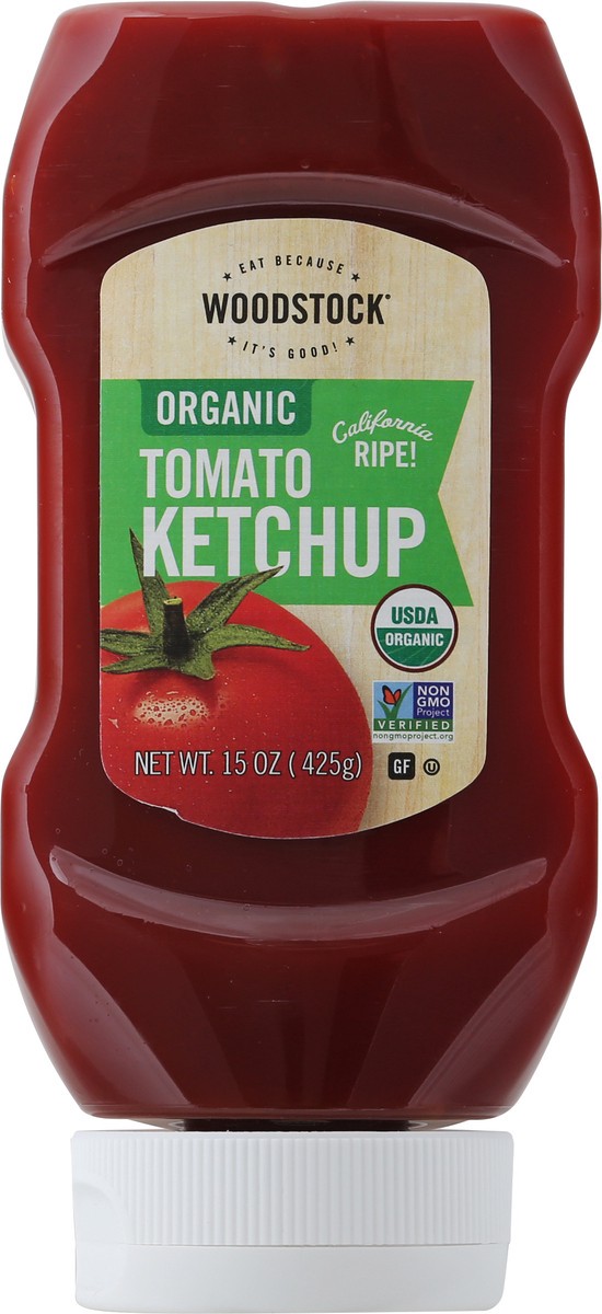 slide 9 of 13, Woodstock Organic Tomato Ketchup 15 oz, 15 oz