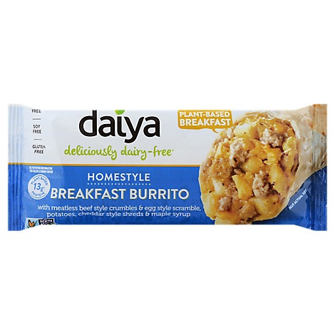 slide 1 of 1, Daiya Burrito Breakfast Homestyle, 5.3 oz