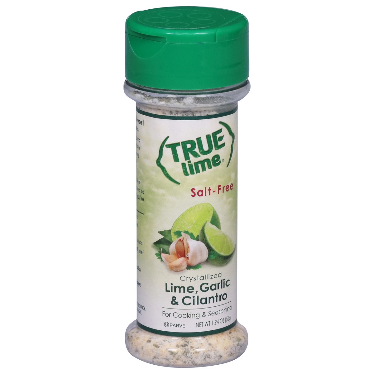 slide 7 of 13, True Lime Salt-Free Crystallized Lime, Garlic & Cilantro 1.94 oz, 1.94 oz