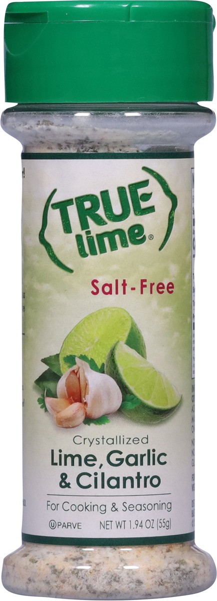 slide 2 of 13, True Lime Salt-Free Crystallized Lime, Garlic & Cilantro 1.94 oz, 1.94 oz