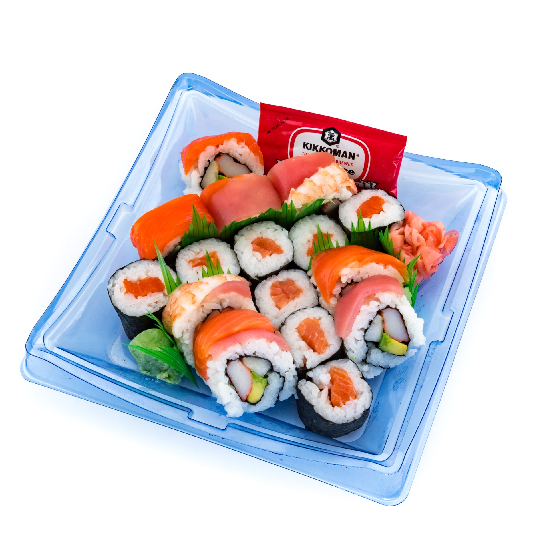 slide 1 of 1, Bento Sushi Rainbow Gold, 12 oz