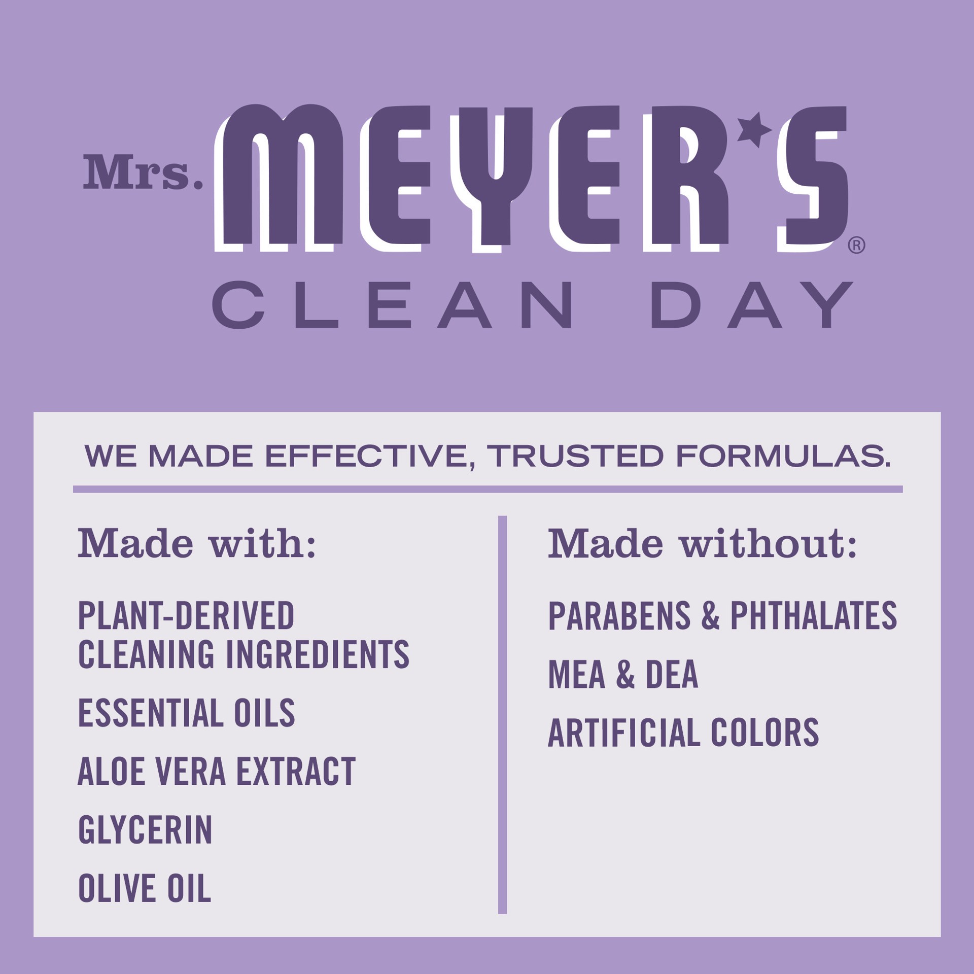 slide 2 of 9, Mrs. Meyer's 12.5-fl oz Lilac Hand Soap, 12.50 fl oz