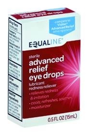 slide 1 of 1, Equaline Eye Drops Advance Relief, 0.5 oz