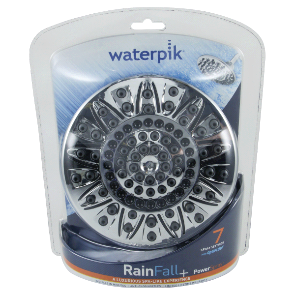 slide 1 of 2, Waterpik Ritz RainFall Drencher Showerhead, 1 ct