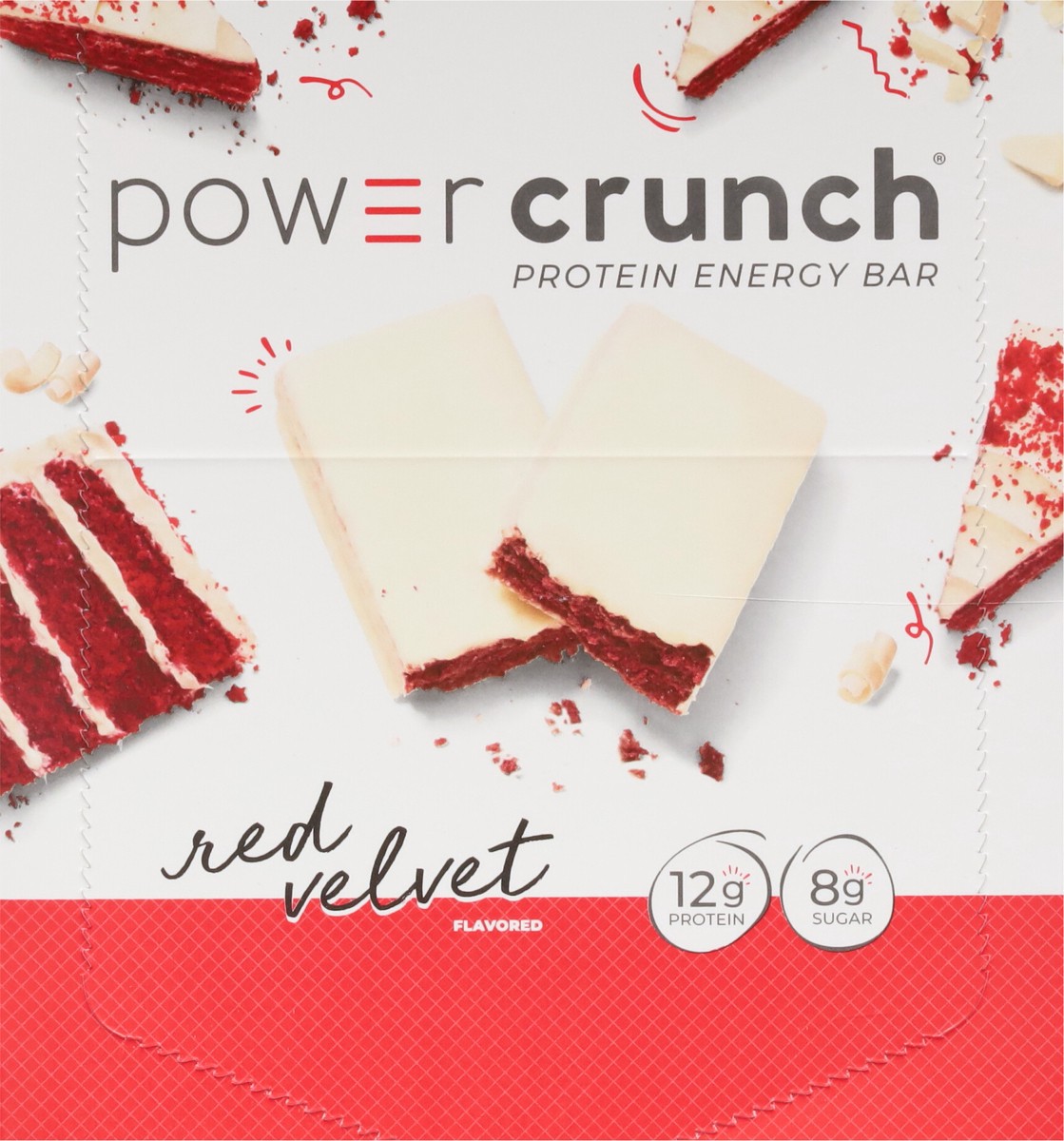 slide 8 of 9, Power Crunch Red Velvet Flavored Protein Energy Bar 12 - 1.4 oz Bars, 12 ct; 1.4 oz