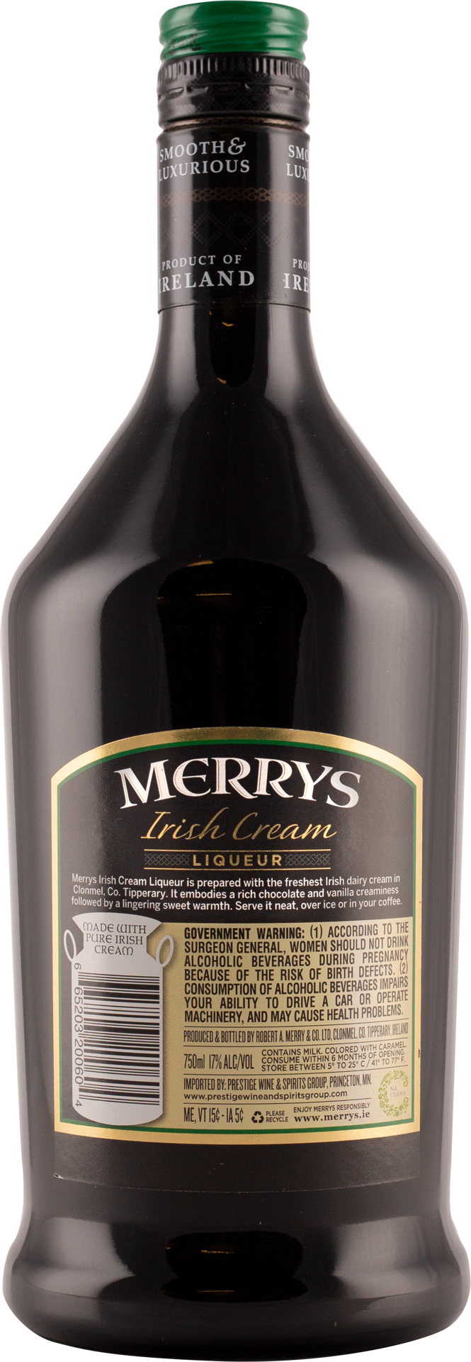 slide 3 of 3, Merrys Merry's Irish Cream, 1 ct
