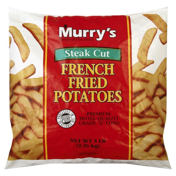 slide 1 of 5, Murry's French Fried Potatoes, Steak Cut, 5 lb