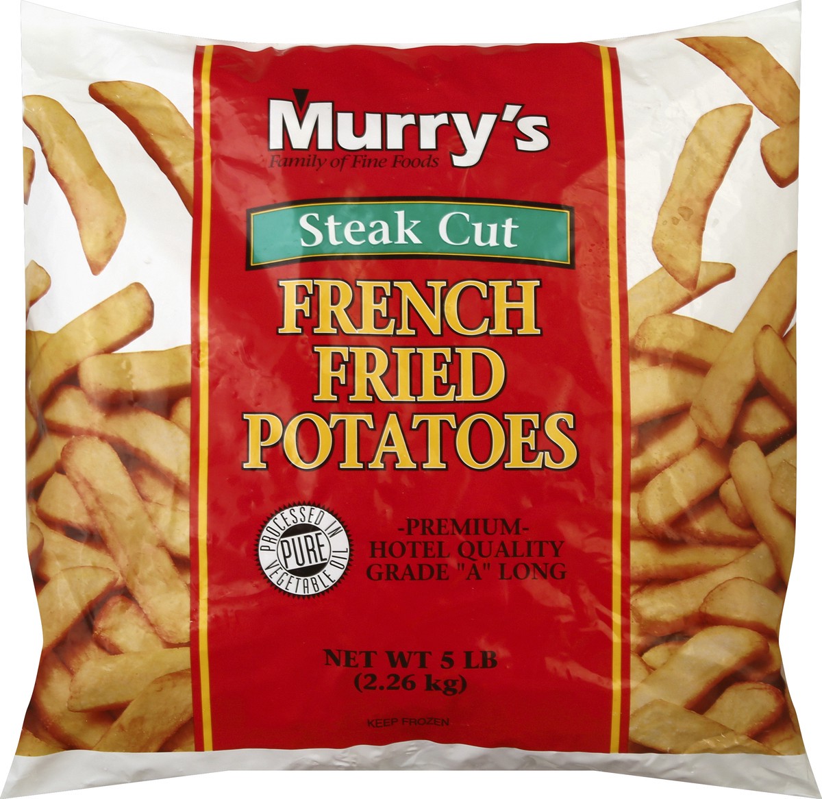 slide 4 of 5, Murry's French Fried Potatoes, Steak Cut, 5 lb