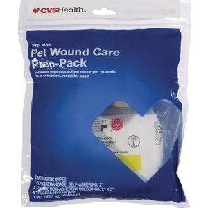 slide 1 of 1, CVS Health First Aid Pet Wound Care Prep-Pack, 1 ct