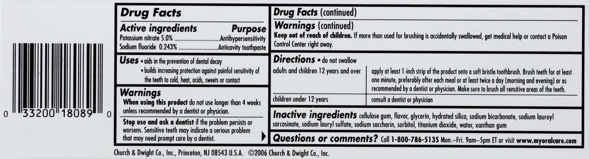 slide 3 of 5, ARM & HAMMER Toothpaste 4.5 oz, 4.5 oz