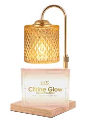 Citrine Glow Adjustable Candle Warmer Lamp