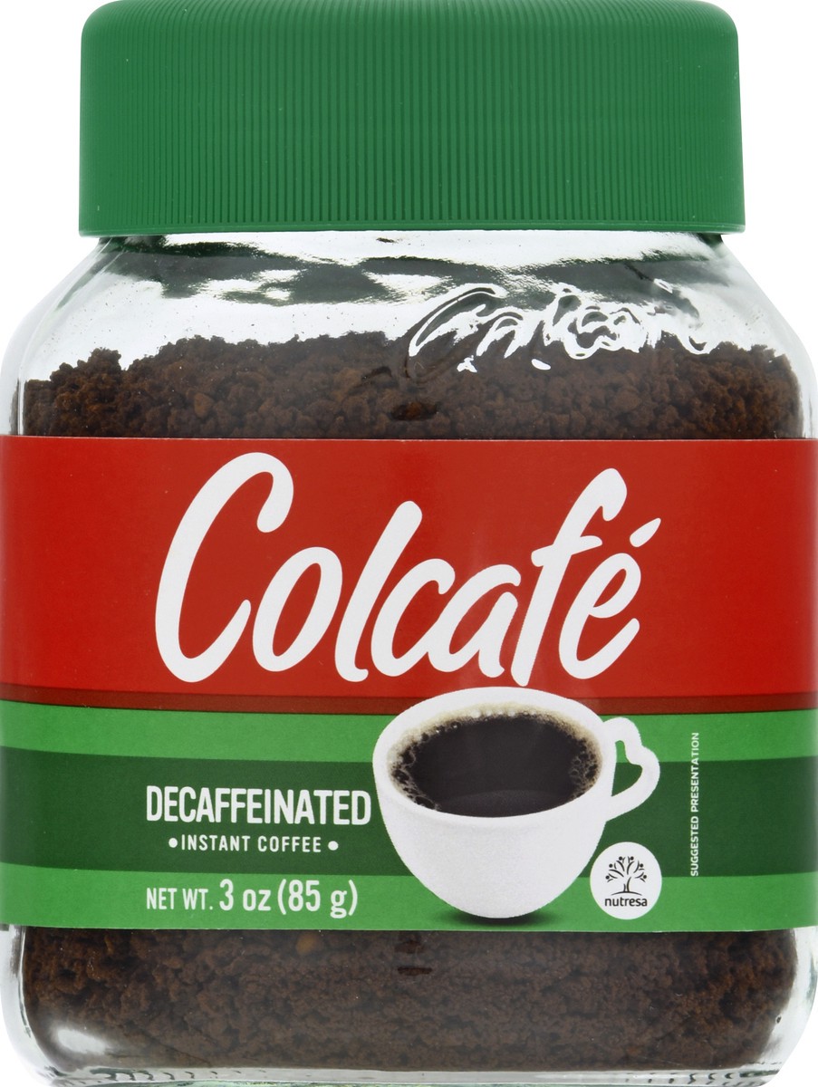 slide 9 of 12, GROCERY-DSD Colcafe Cafe Instantaneo Descafeinado (Decaf Instant Coffee) - 3 oz, 3 oz