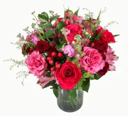 Bloom Haus Play Haus Floral Arrangement - Red / Pink