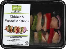 Savory Table Chicken & Vegetable Kabobs 16 oz