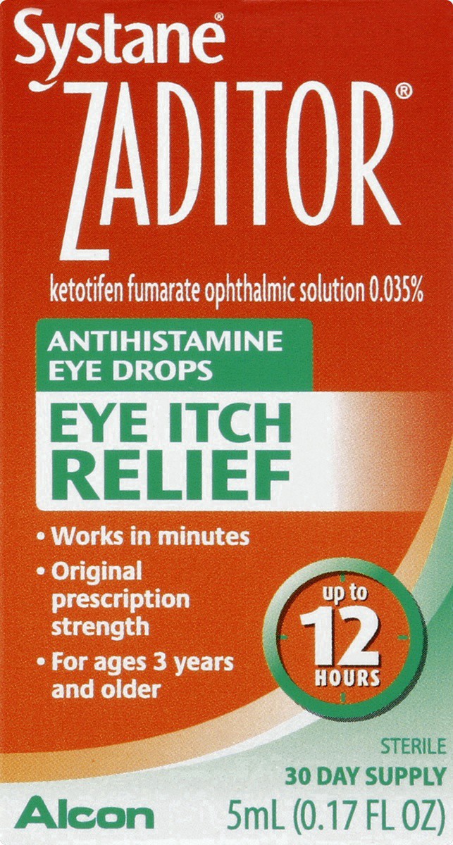 slide 24 of 31, Zaditor Eye Itch Relief Drops - 0.17 fl oz, 0.17 oz