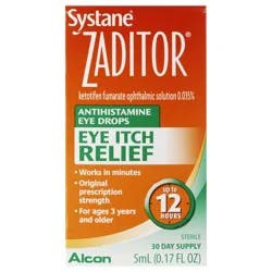 Zaditor Antihistamine Eye Drops, 5 mL