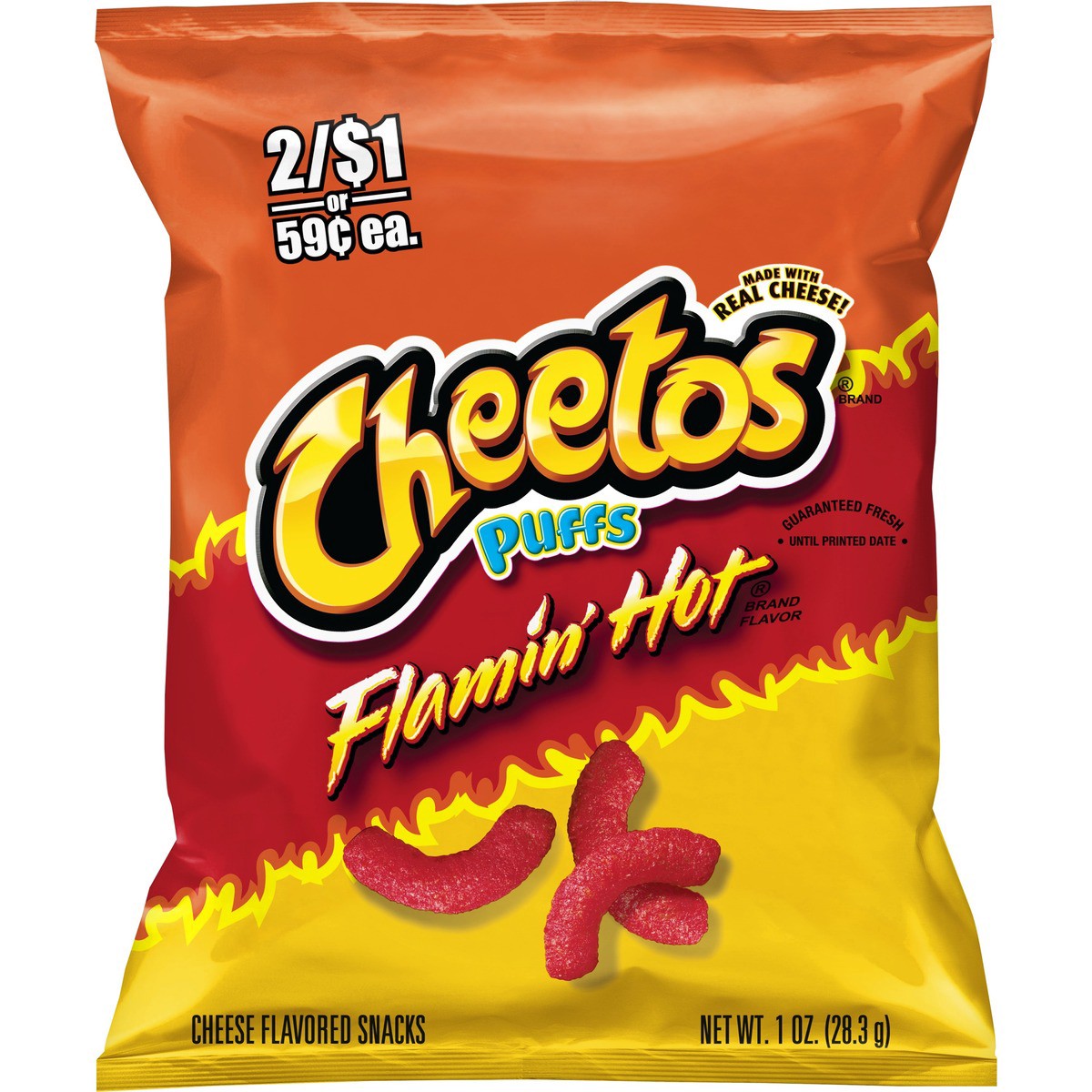 slide 4 of 5, Cheetos Cheese Flavored Snacks, 1 oz