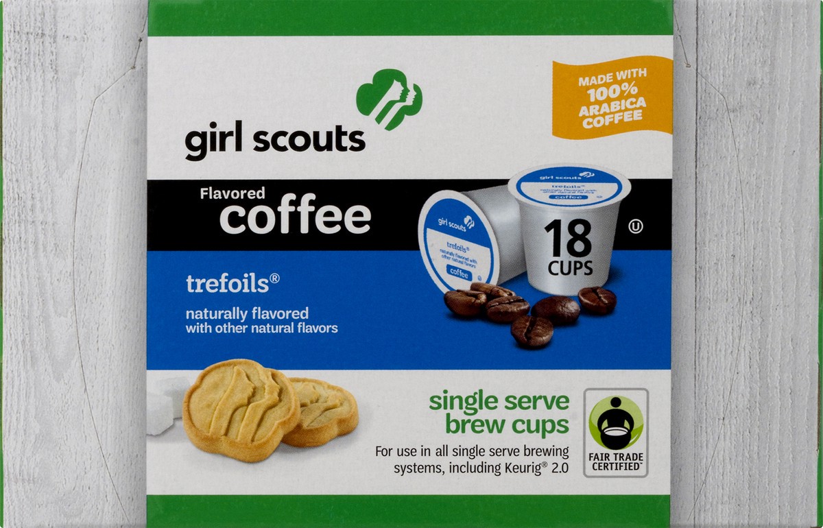 slide 9 of 9, Girl Scouts Single Serve Brew Cups 100% Arabica Coffee 18.0 ea, 18 ct