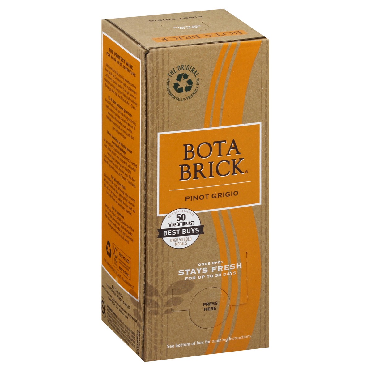 slide 4 of 11, Bota Box Pinot Grigio, 1.5 liter