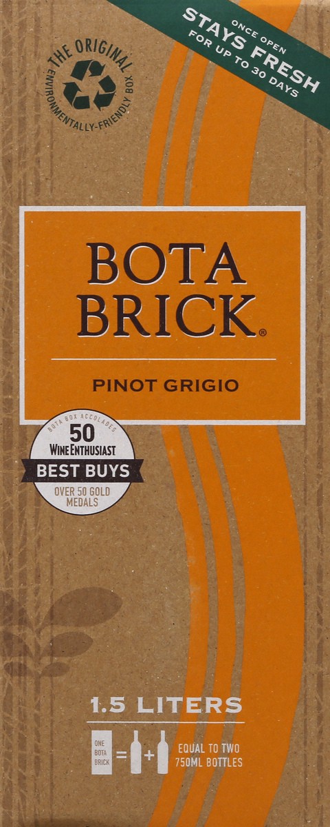 slide 10 of 11, Bota Box Pinot Grigio, 1.5 liter