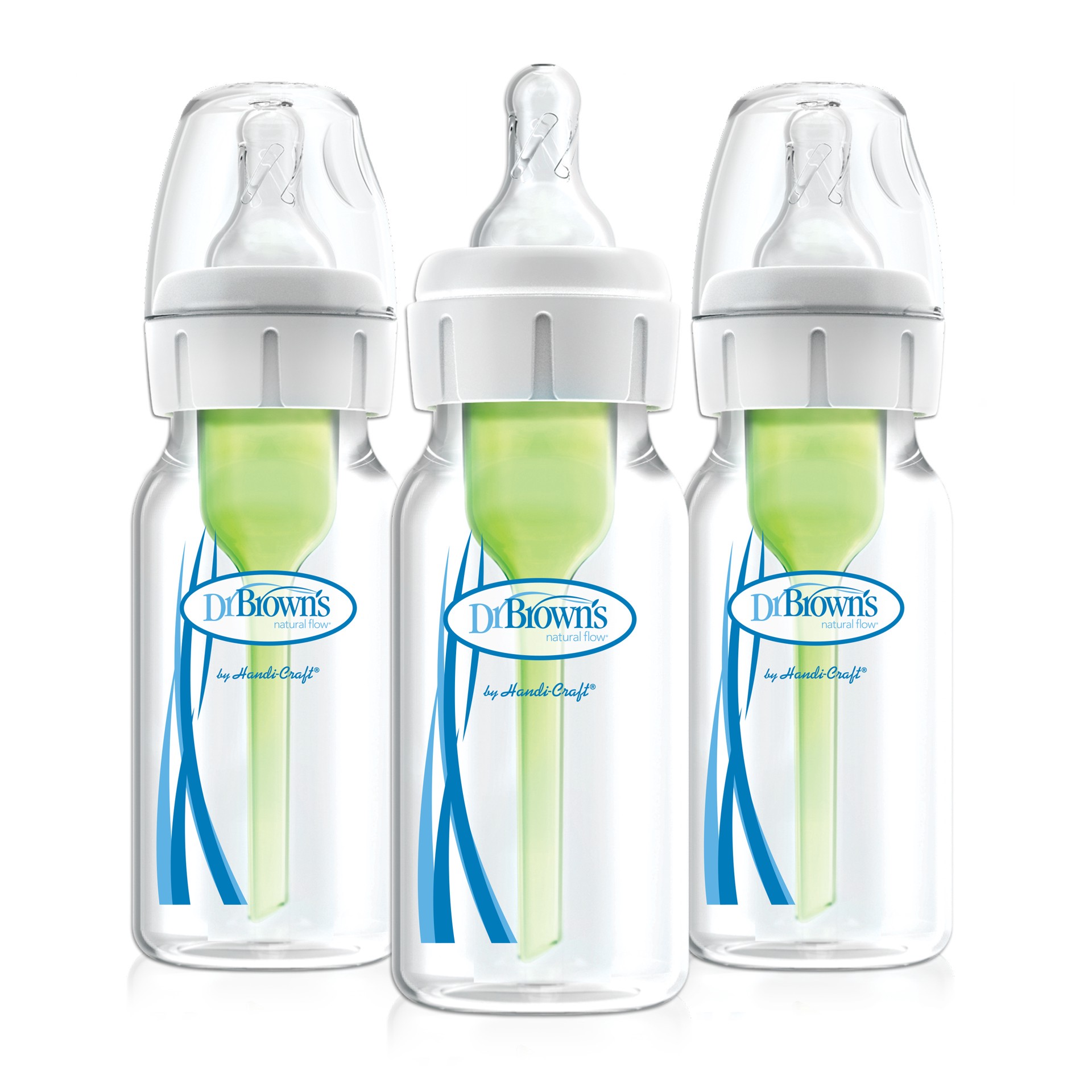 slide 1 of 18, Dr. Brown's Dr. Brown''s Options+ Anti-Colic Baby Bottles - 4oz - 3pk, 3 ct; 4 oz