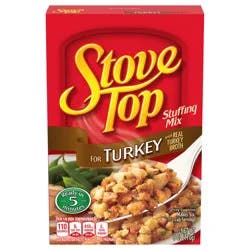 Stove Top Stuffing Mix for Turkey, 6 oz Box