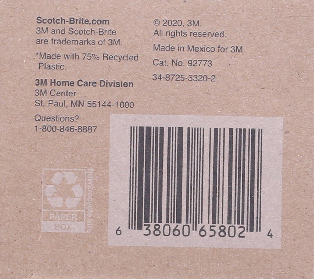 slide 5 of 9, Scotch-Brite Greener Clean Non Scratch Scrubbers, 3 ct