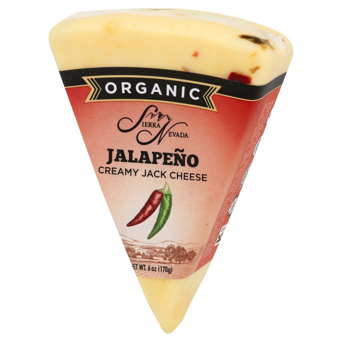 slide 9 of 13, Sierra Nevada Organic Jalapeno Creamy Jack Cheese 6 oz, 6 oz