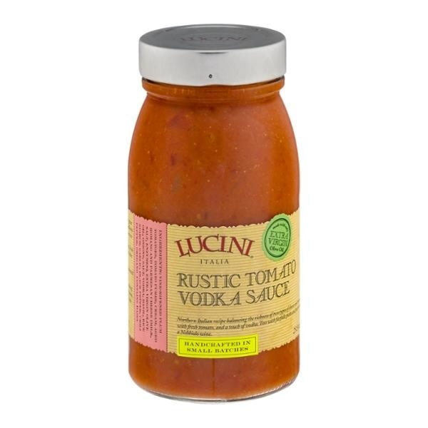 slide 1 of 1, Lucini Italia Rustic Tomato Vodka Sauce, 25.5 oz