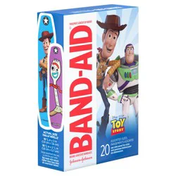 Band-Aid Brand Adhesive Bandages for Minor Cuts and Scrapes, Disney/Pixar Toy Story 4 for Kids, Assorted Sizes 20 ct