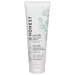 Honest Sensitive Fragrance Free Face + Body Lotion 8.5 fl oz