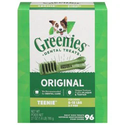 Greenies Teenie Original Dental Treats 96 Each