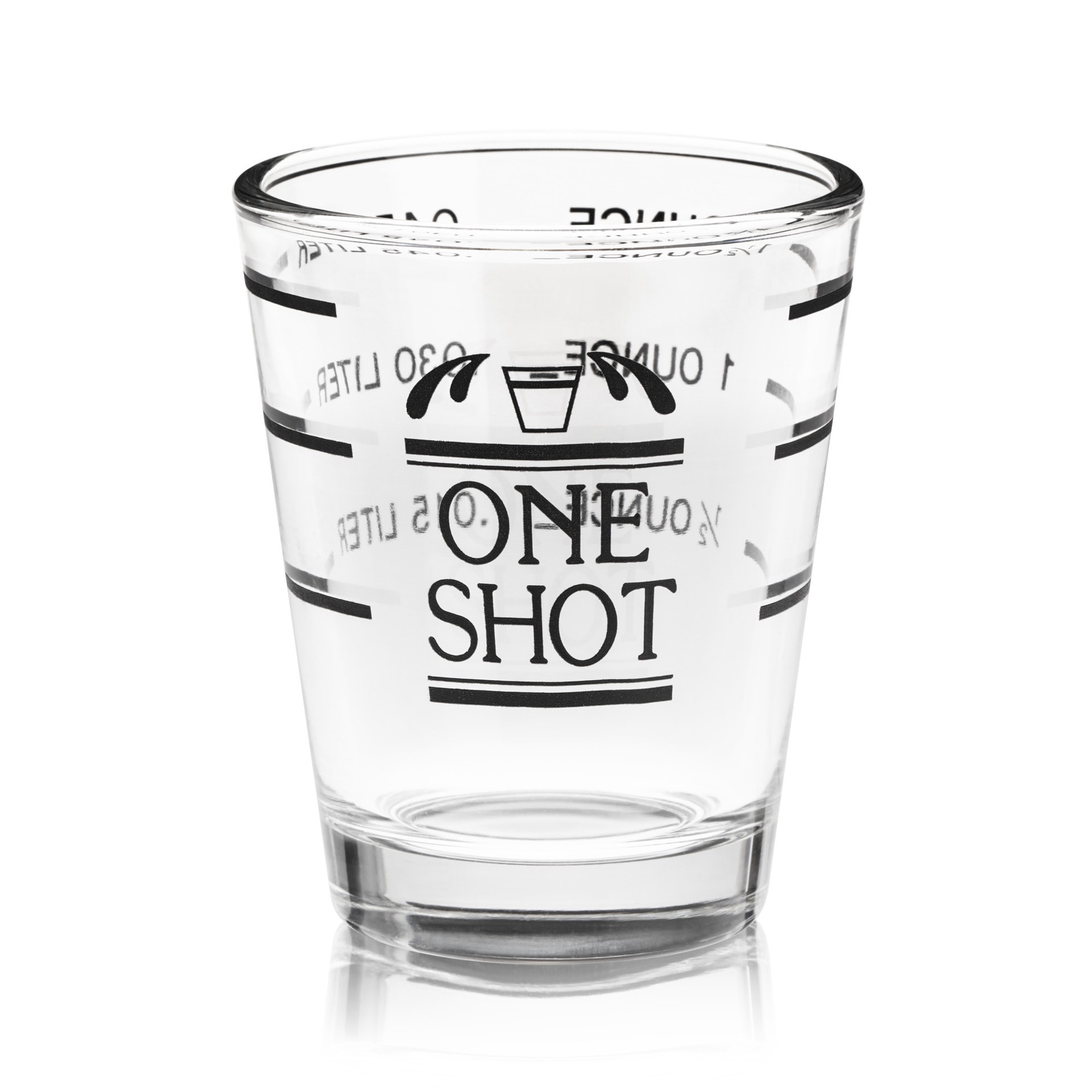 slide 2 of 3, True Bullseye Measured Shot Glass 1 ea, 1 ct