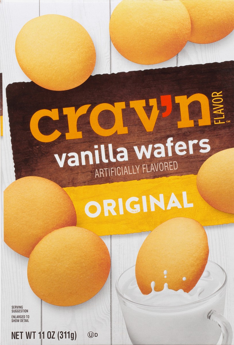 slide 9 of 10, Crav'n Flavor Original Vanilla Wafers, 11 oz