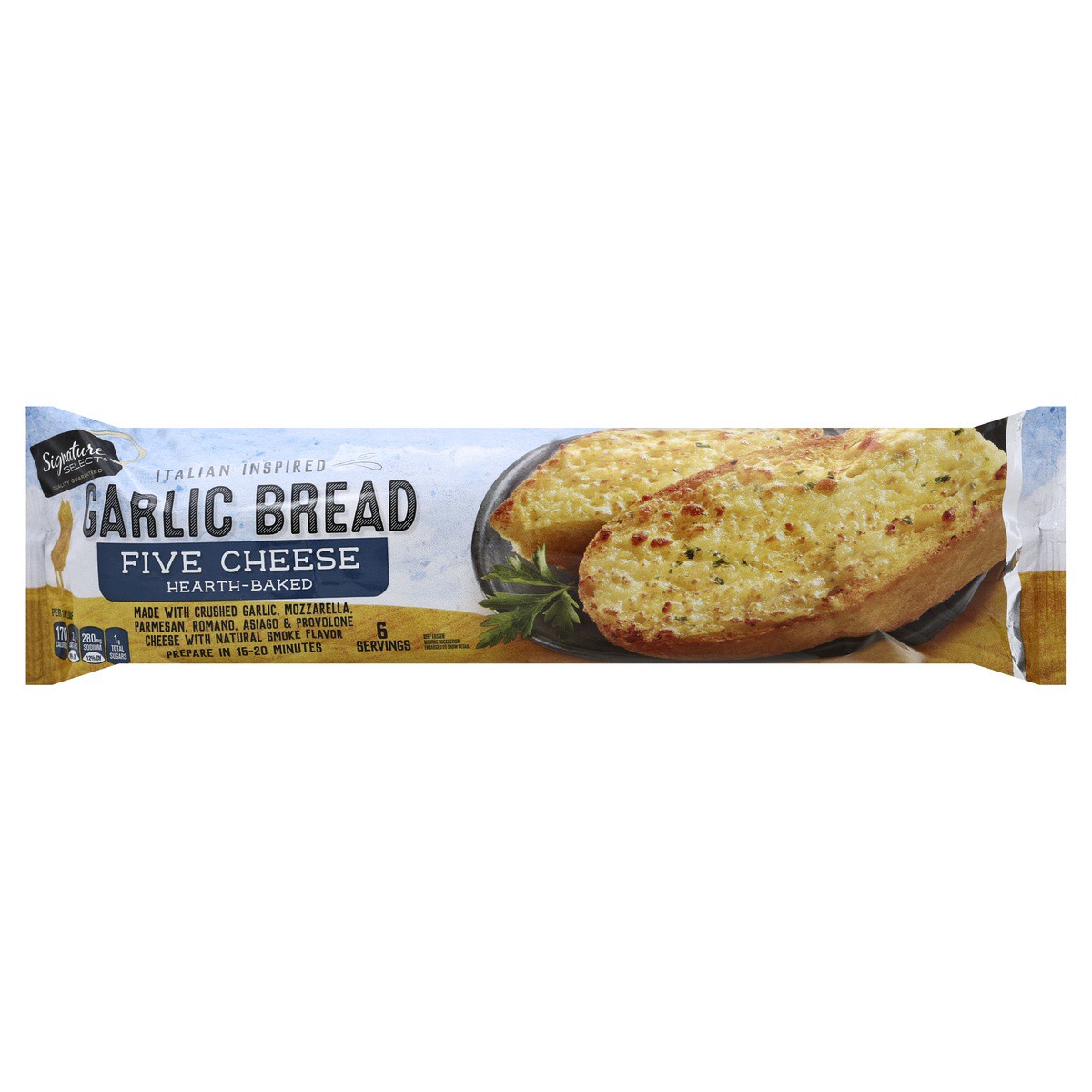 slide 1 of 5, Signature Select Garlic Bread 11 oz, 11 oz