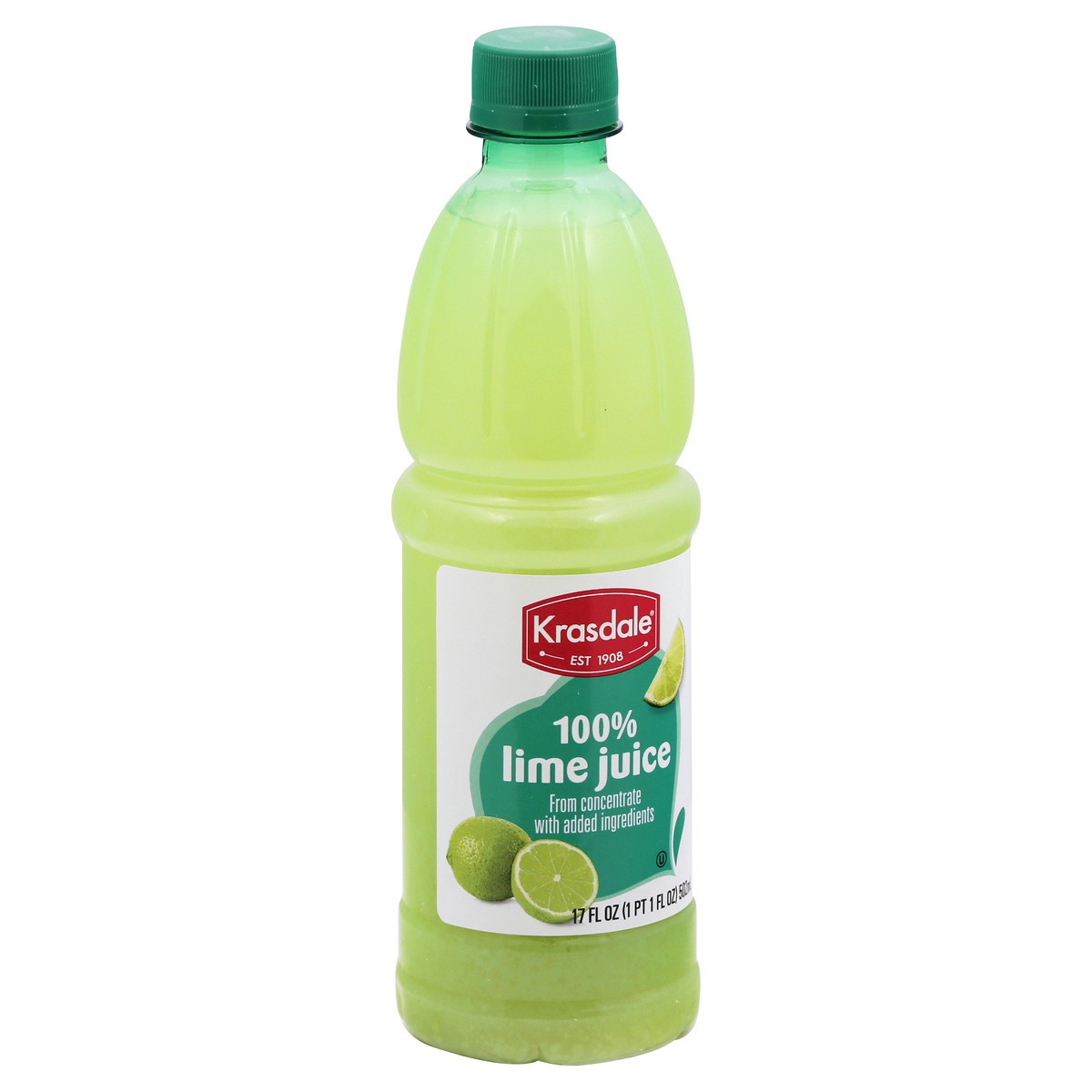 slide 9 of 13, Krasdale Lime Lime Juice 17 oz, 17 oz