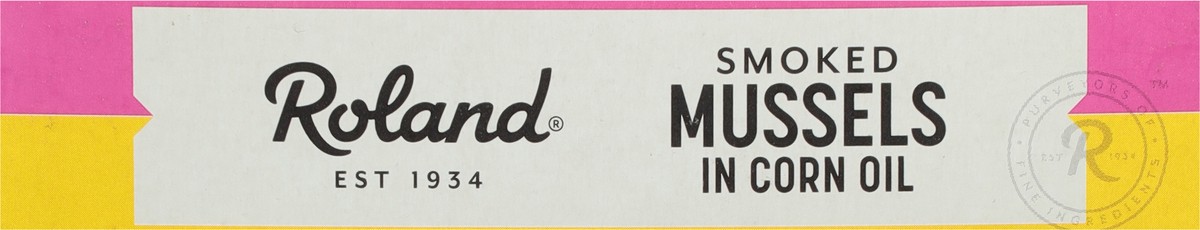 slide 5 of 11, Roland Smoked Mussels, 3 oz