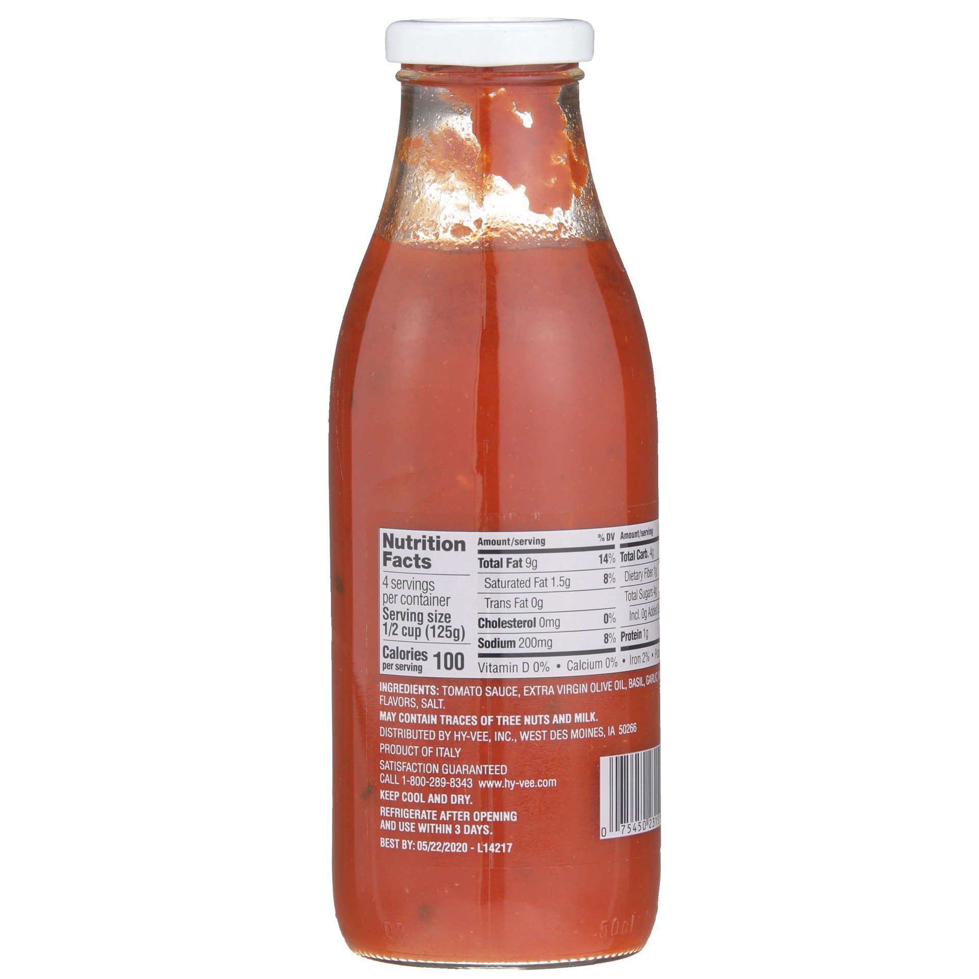 slide 3 of 6, Gustare Vita Tomato Basil Pasta Sauce, 17.6 oz