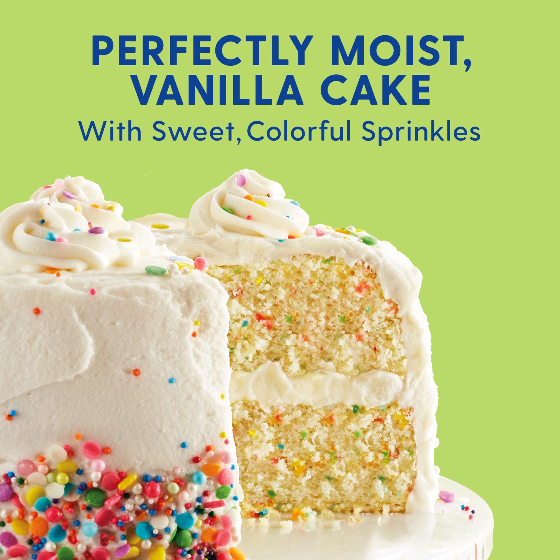 slide 2 of 5, Duncan Hines Signature Rainbow Confetti Cake Mix 15.25 oz, 15.25 oz