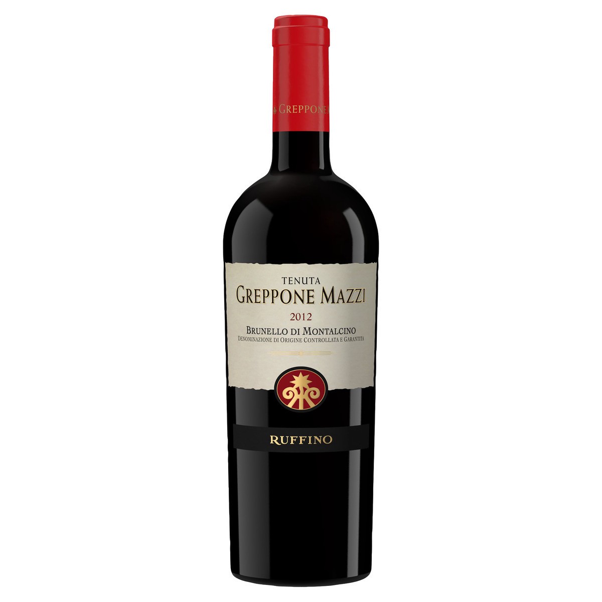 slide 1 of 7, Ruffino Greppone Mazzi Brunello Di Montalcino DOCG Sangiovese Grosso, Italian Red Wine, 750 mL Bottle, 750 ml