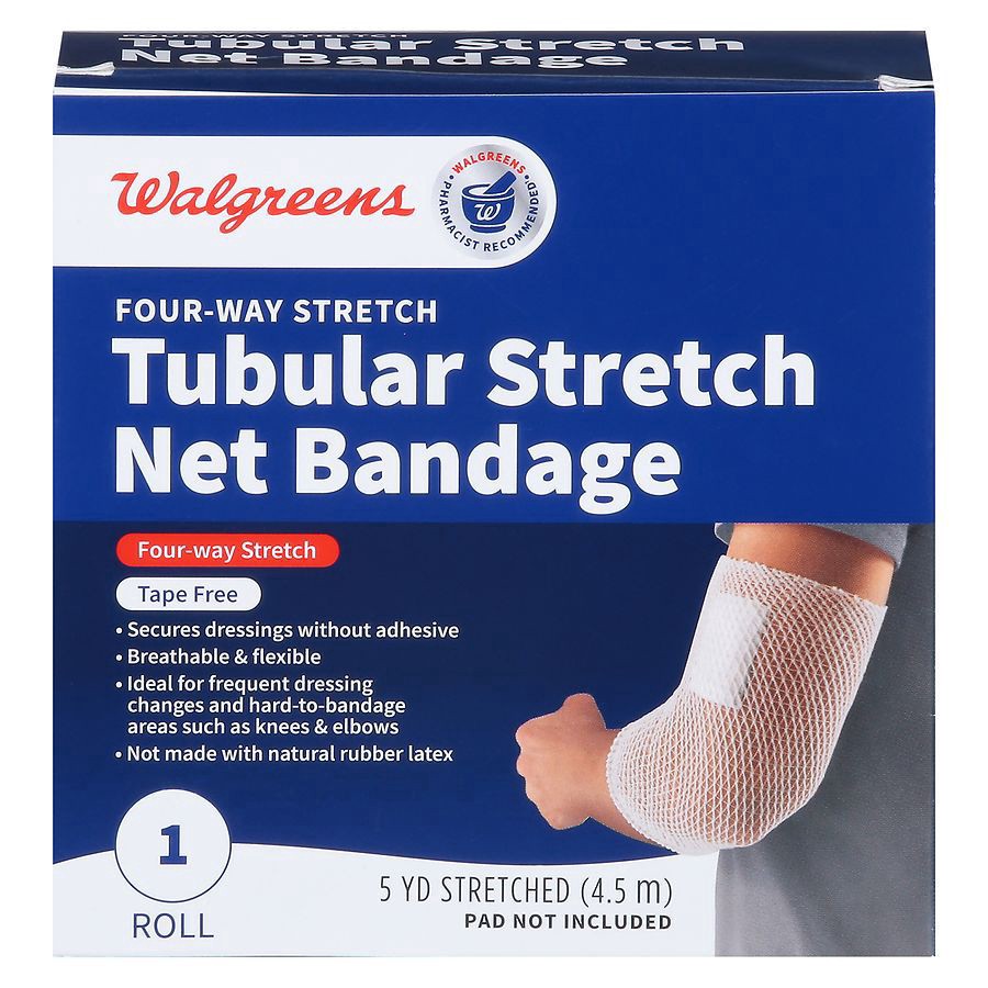 slide 1 of 5, Walgreens Tubular Stretch Bandage 5 Yards, 5 yd