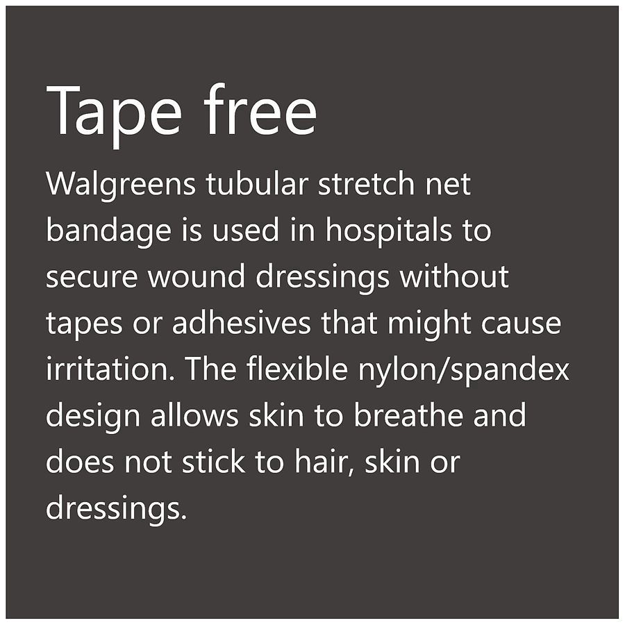 slide 2 of 5, Walgreens Tubular Stretch Bandage 5 Yards, 5 yd