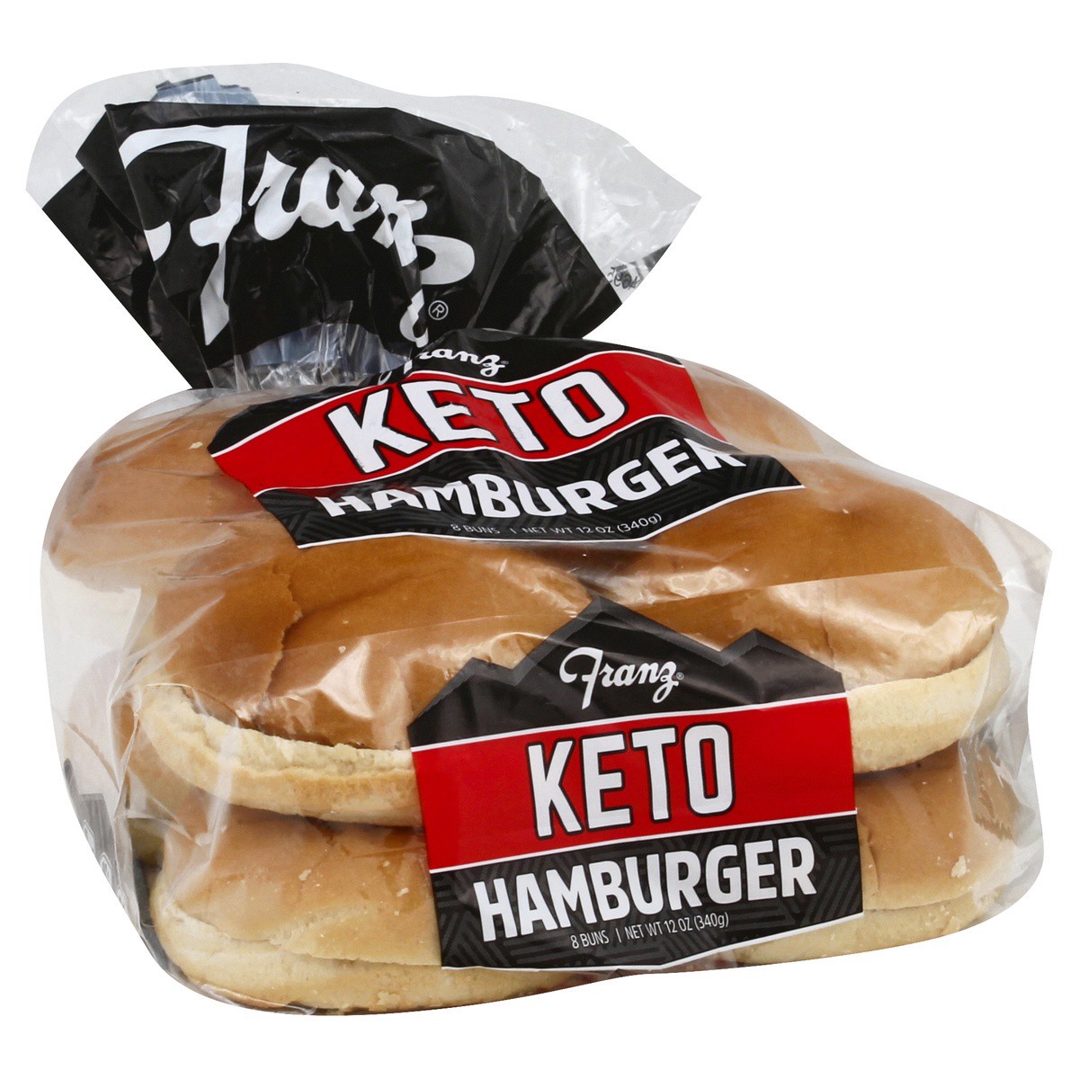 slide 1 of 9, Franz Keto Hamburger Buns, 12 oz