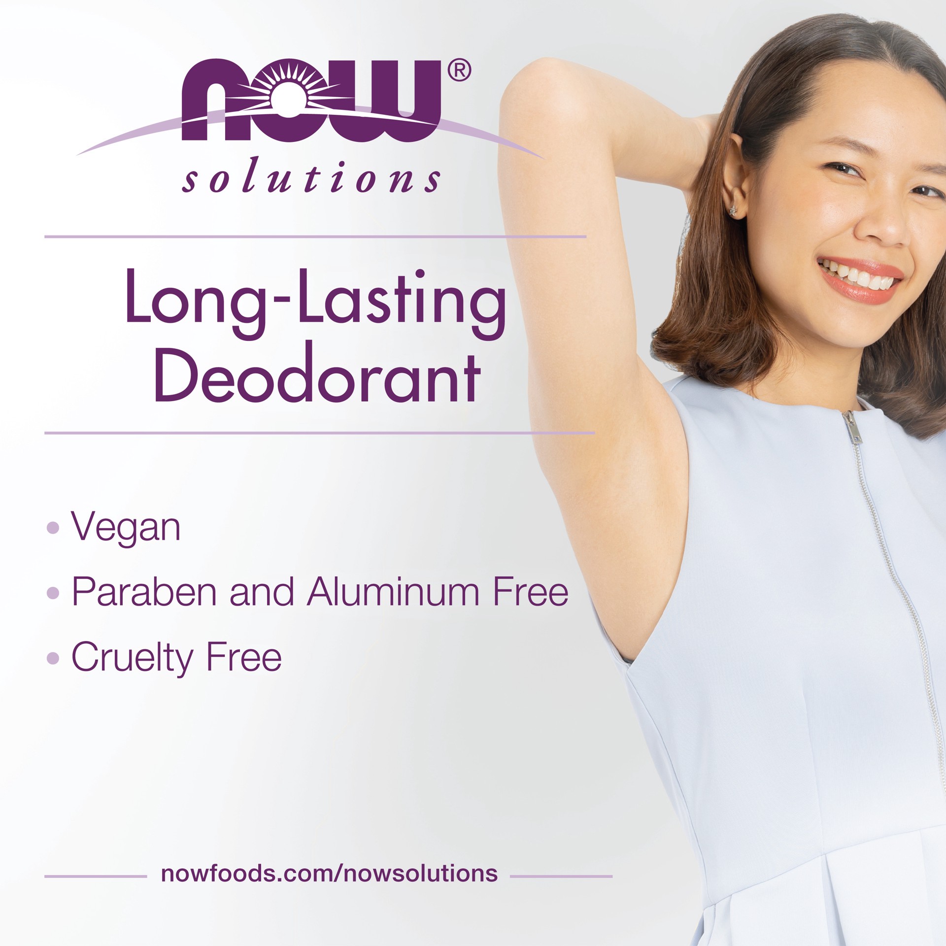 slide 4 of 4, NOW Solutions Long Lasting Deodorant Rose Ylang Ylang, 2.2 oz