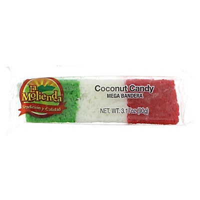 slide 1 of 1, La Molienda Flag Coconut Bar/ Coco Bandera, 3.17 oz