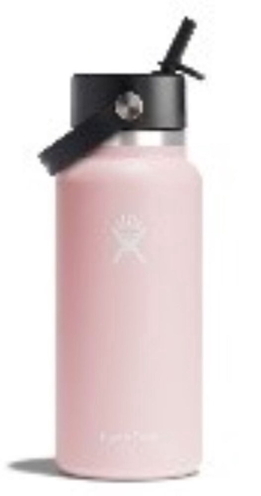 slide 1 of 1, Hydro Flask Trillium Wide Flex Straw Cap Insulated Water Bottle, 32 oz