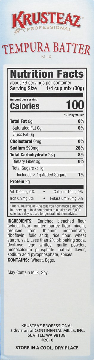 slide 3 of 13, Krusteaz Tempura Batter Mix 5 lb, 5 lb