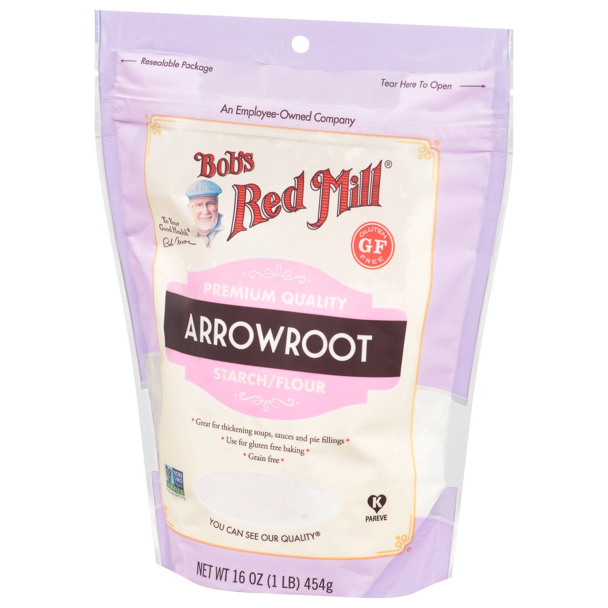 slide 6 of 9, Bobs Bob's Red Mill Arrowroot Starch/flour, 16 oz